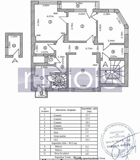 VANZARE 4 CAMERE | ZONA CALEA CALARASILOR- HALA TRAIAN - 21