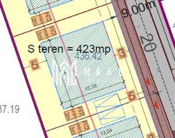 Teren intravilan 421 mp | Sura Mica | PUZ aprobat