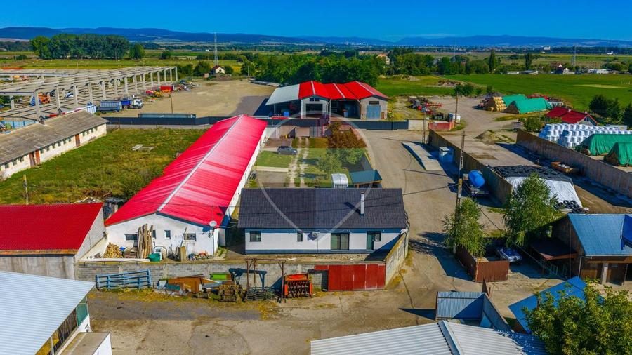 Hala de vanzare si casa pe acelasi teren- Comision 0%- Prejmer