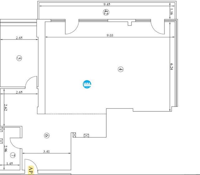 Spatiu birou, open space, de vanzare, zona  Centru - Mercur Merry - 9