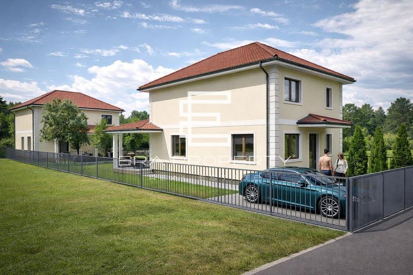 Casă nouă cu 4 camere, 120 mp utili, teren 290 mp, Șelimbăr