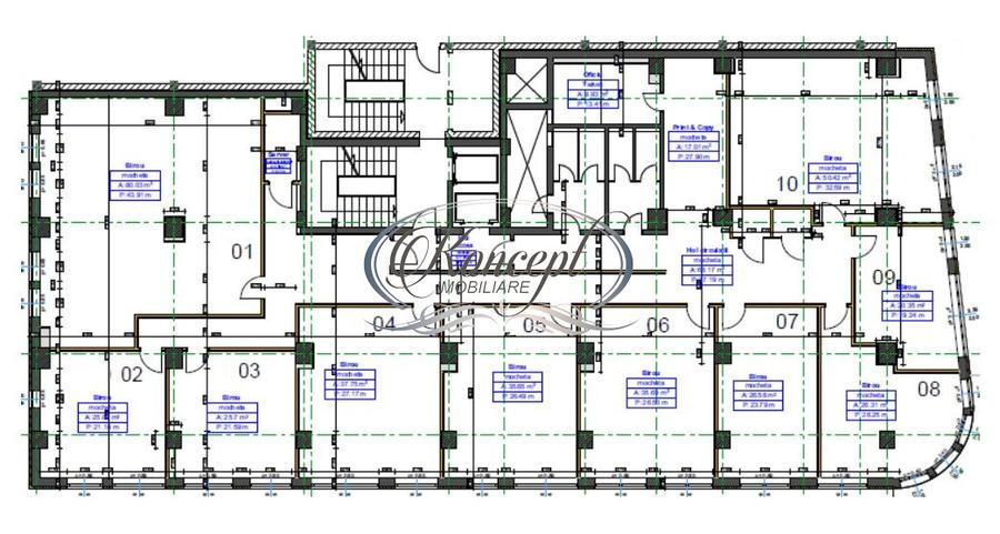 Spatiu birouri Ultracentral, cladire business moderna