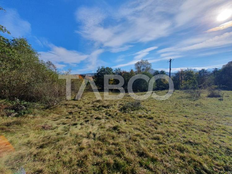 Teren intravilan zona Sambata de Sus 1596 mp de vanzare EXCLUSIVITATE