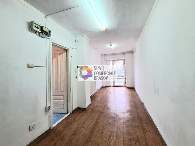 Spatiu comercial de vânzare cu vad Brașov - 57 mp # spatii-comerciale-brasov.ro