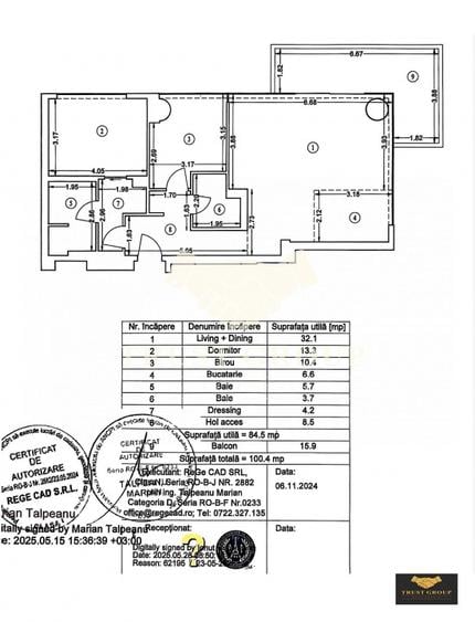 Apartament 3 camere | Floreasca | Loc de parcare + Boxa - 21