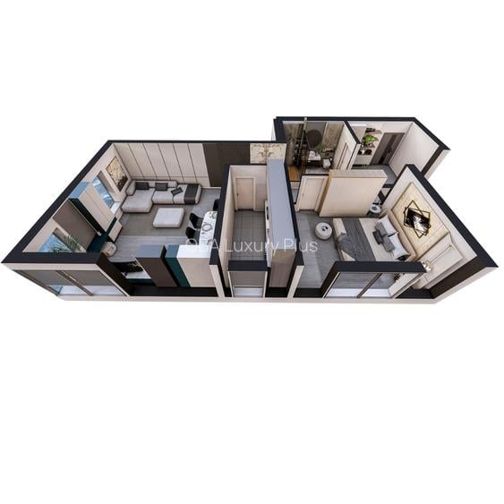 Apartament 2 camere Constanta- O.B.A LUXURY PLUS - Predare  2026 - 15