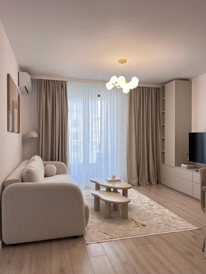 Zona Baneasa, studio dublu, dormitor separat