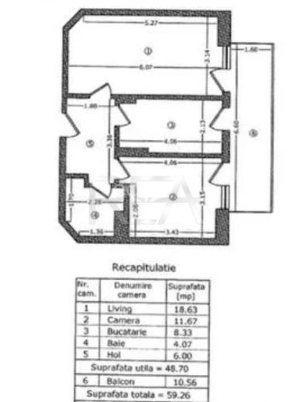 2 camere, 2/11, 59 mp-Lujerului-Complex GranVia Park