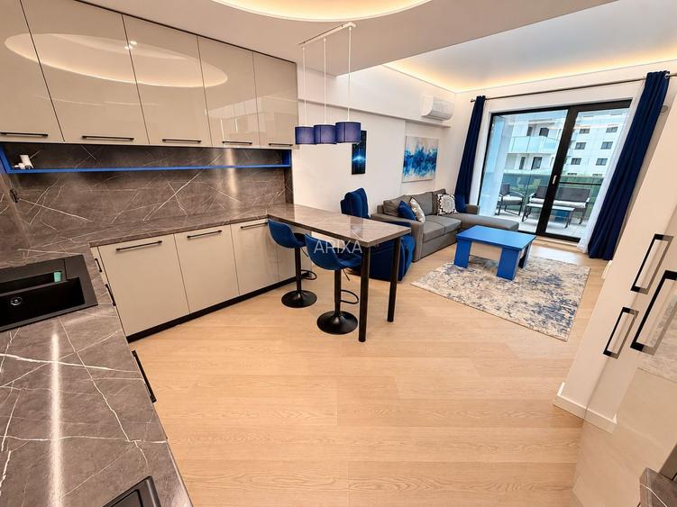 3 camere Cortina North Pipera 93 mp 2 parcări + boxă Prima Locuire