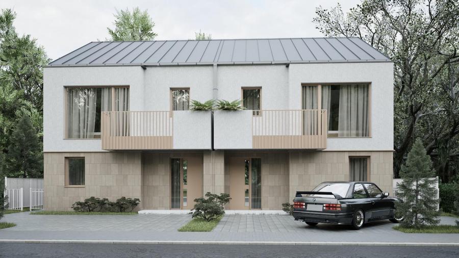 Duplexuri moderne într-o zonă liniștită din Popești – aproape de Cluj-Napoca