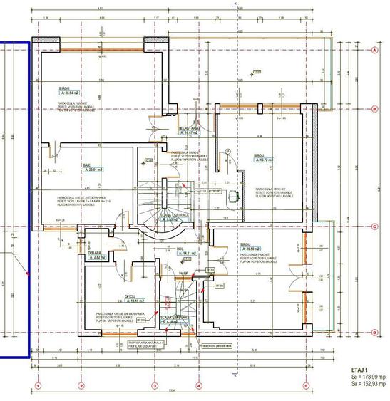 Vila impozanta cu 15 camere, 700mp utili - perfecta pentru birouri - 3