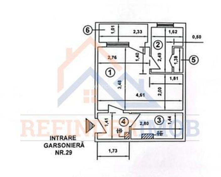 Garsoniera renovata complet, bloc 1986 - 5