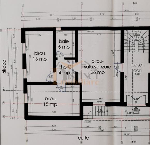 Inchiriere spatiu comercial, 63 mp, str. Lunga.
