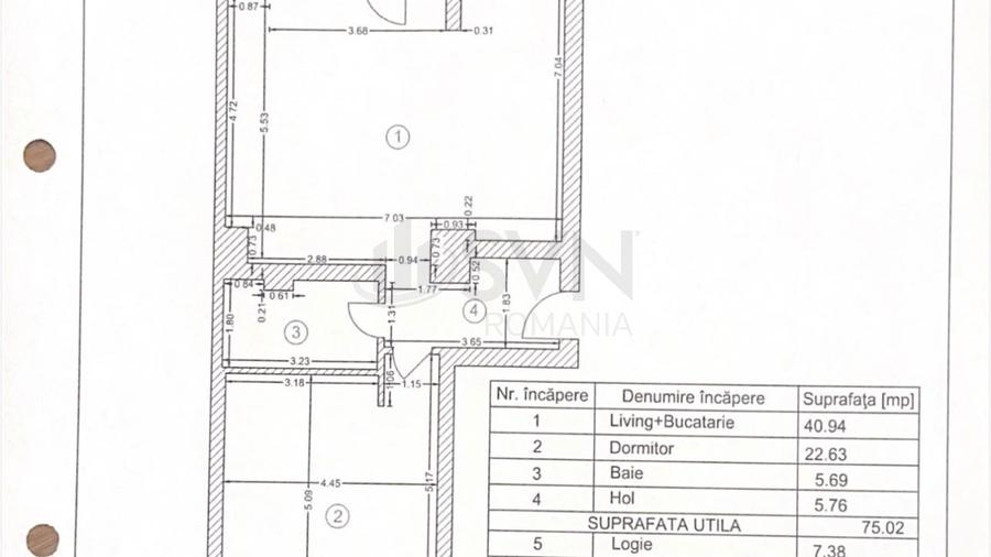 REA1029816 Apartament l 2 Camere l Terasa proprie
