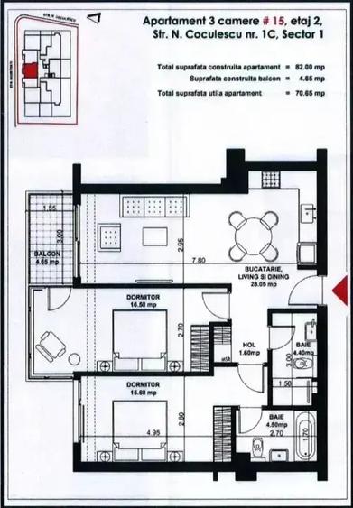 Apartamen 3 Camere Aviatiei | Verita School | Metrou Aurel Vlaicu