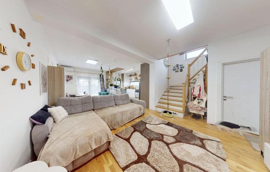 Casa de vanzare in Cristian - duplex - 125 mp utili + teren de 250 mp