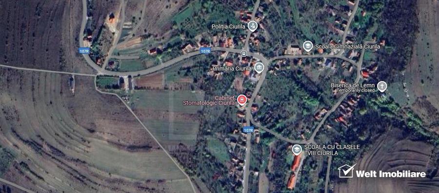 Teren intravilan, 1000 mp, Ciurila