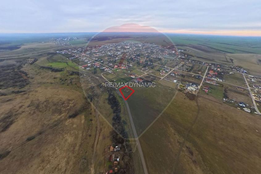 Teren generos cu două fronturi, Frumușeni – plus constructie noua - 10
