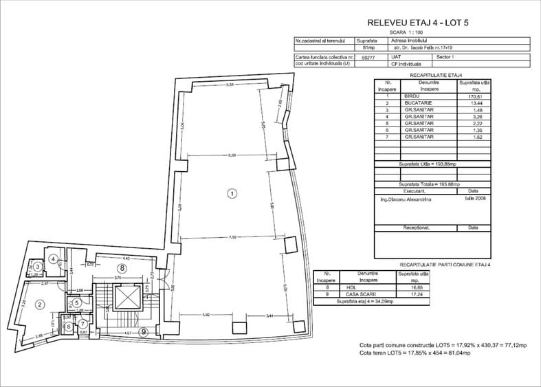 Spatiu comercial de inchiriat in Dr. Felix 17-19