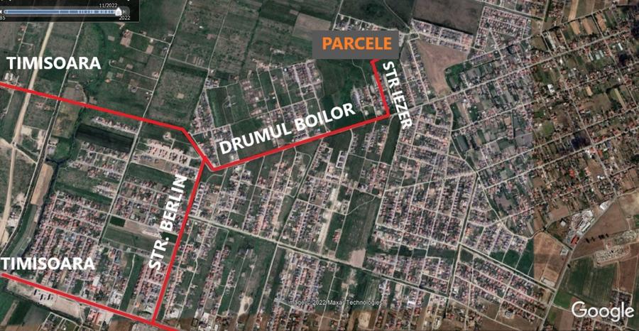 Dezvoltator/Proprietar - parcele Serena 3 Puz nou acces strada Iezer