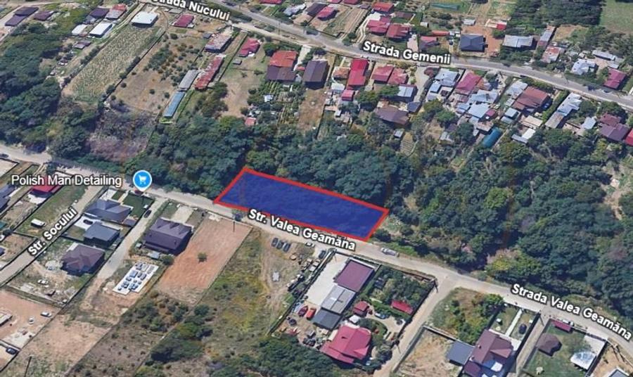 Teren intravilan 1526 MP Geamana, Pitesti – zona excelenta, toate utilitatile