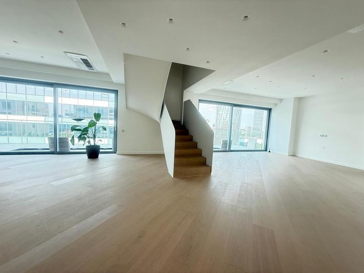 Penthouse Duplex • Aviației Tower by Radacini • Sky Tower view
