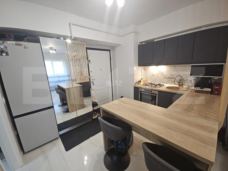 Apartament cu 2 camere, 38 mp,  mobilat si utilat complet, zona Tatarasi - 3