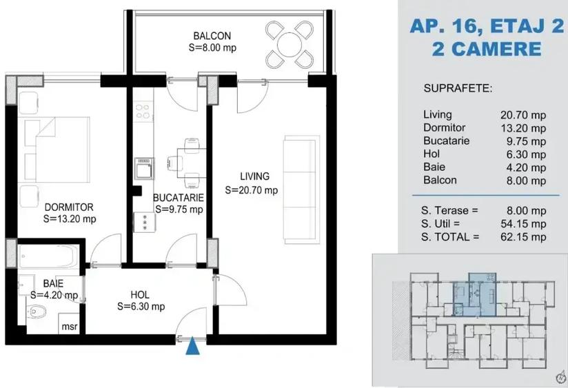 Mutare Rapida Apartament 2 Camere Decomandat Metrou Nicolae Teclu