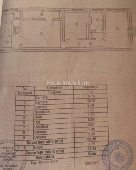 Berceni-Ale. Somesul Mare-Apartament de 3 camere - 8
