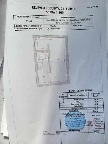 Vila De Vanzare |4 Camere| 2800mp Teren| Iesire la Padure*Tur Virtual*