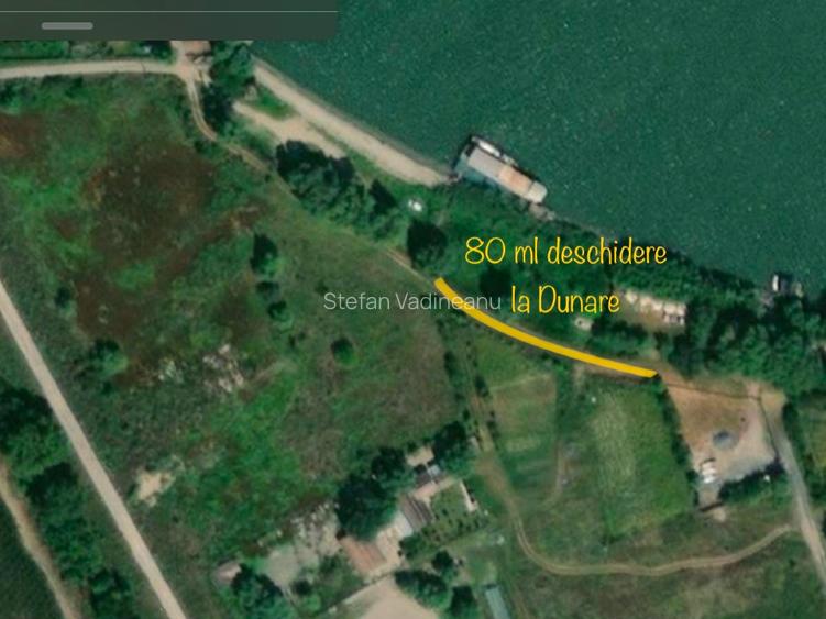 Proprietar vând 2,6 ha de teren parcelat, lângă Dunăre la Nufăru, Tulcea - 4