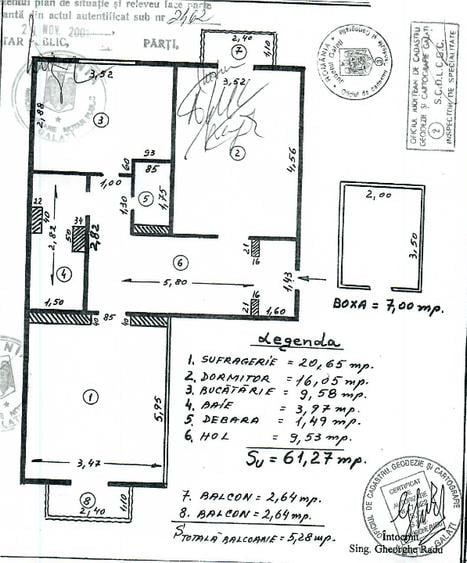 2 CAMERE ULTRACENTRAL, SPATIOS, CURAT