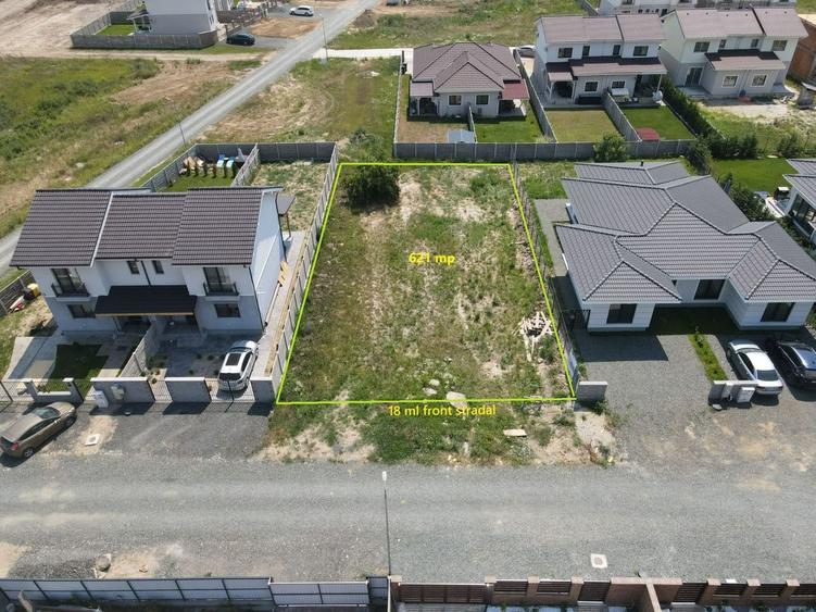 Teren de vânzare – 621 mp | Ideal pentru duplex! 69.000 Euro