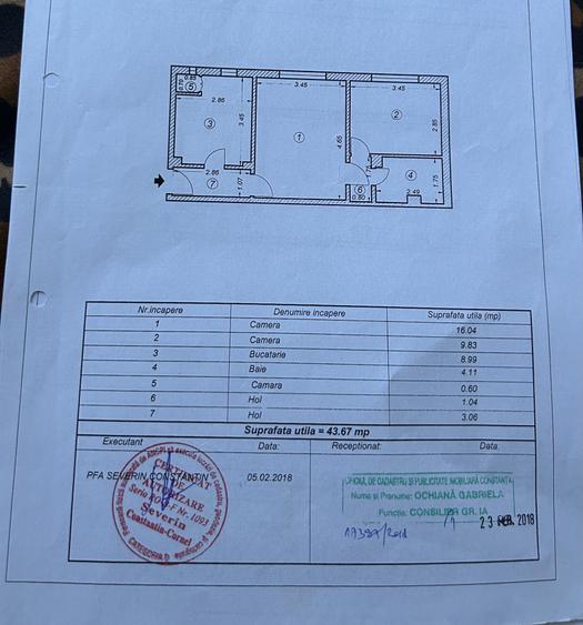 2 camere | Inel 2 | Parcare | COMISION 0