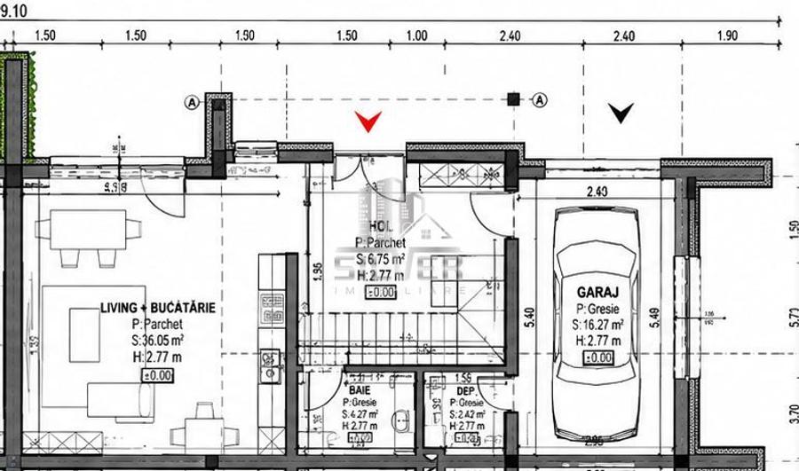 Case tip cvadruplex/teren 260 mp/cartier Manastur/TVA INCLUS. - 4