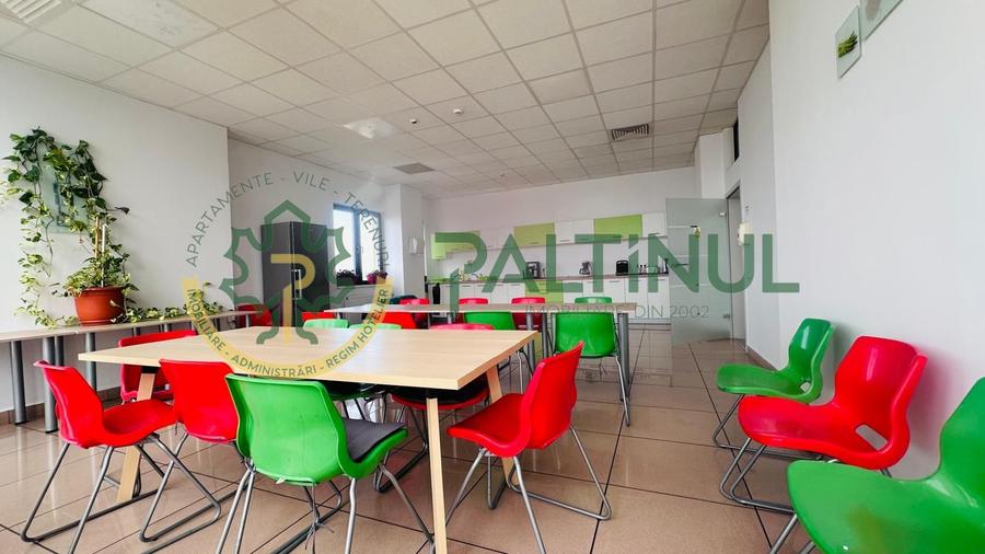 Spațiu birouri 380 mp – open-space + 3 birouri, malul Cibinului, Sibiu,9 €/mp
