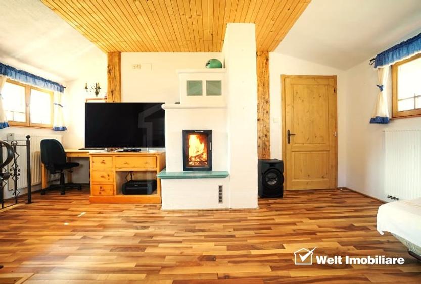 Casa rustica, exclusivista, 5 camere, 170 mp utili, 550 mp teren, Salicea