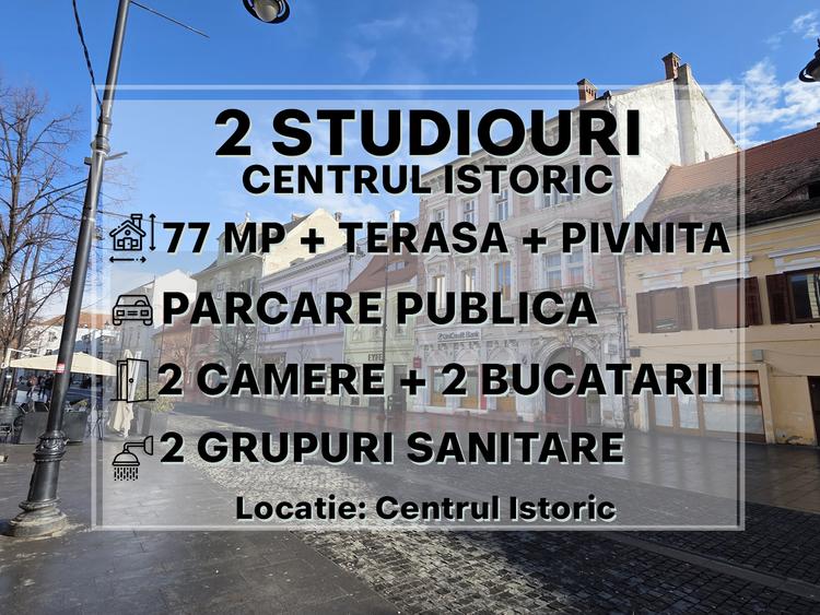 Ocazie: 2studiouri NOI, elegante, Nicolae Balcescu, 77mp, etj.1 |VIDEO