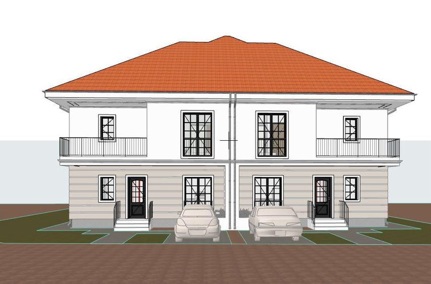 Case tip duplex de vânzare într-un cartier nou din Săcălaz