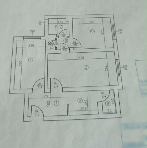 Apartament 3 camere Podu Ros-Socola, etaj 3/4, fara risc