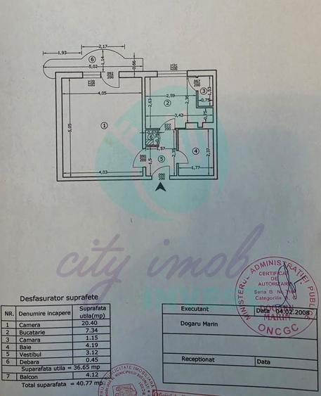 Grasoniera spatioasa la 5 minute de metrou, intr-un bloc mixt