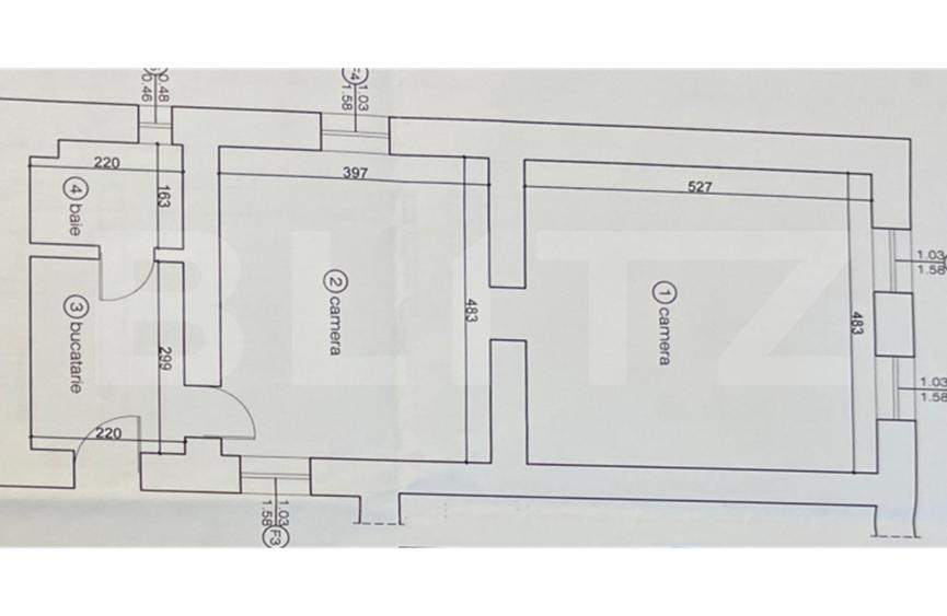 Apartament cu 2 camere renovat, in vila - Ultracentral