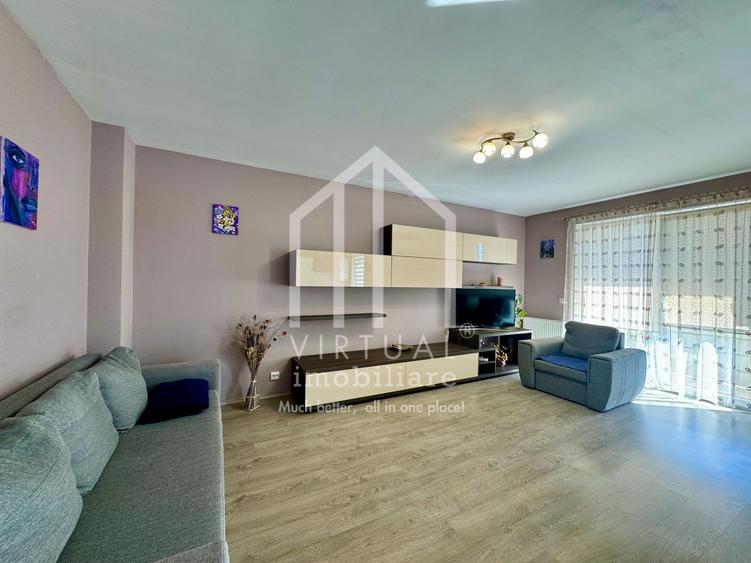 Apartament cu 3 camere, 70mp utili + 2 balcoane, etaj 3/4 - Turnisor
