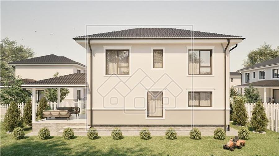 Casa individuala cu 5 camere, teren 469 mp - Allegra Residence