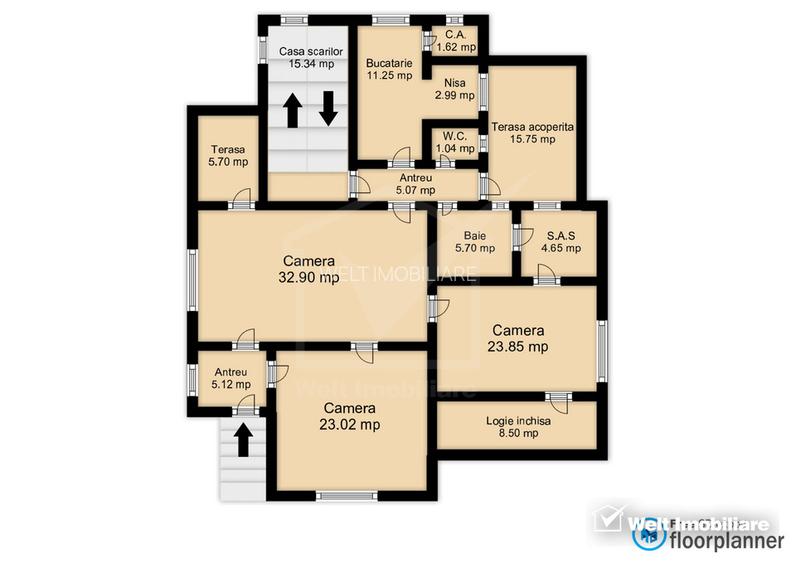 Spațiu de birouri 148mp, 3 încăperi, Andrei Mureșanu zona Ramada - 7