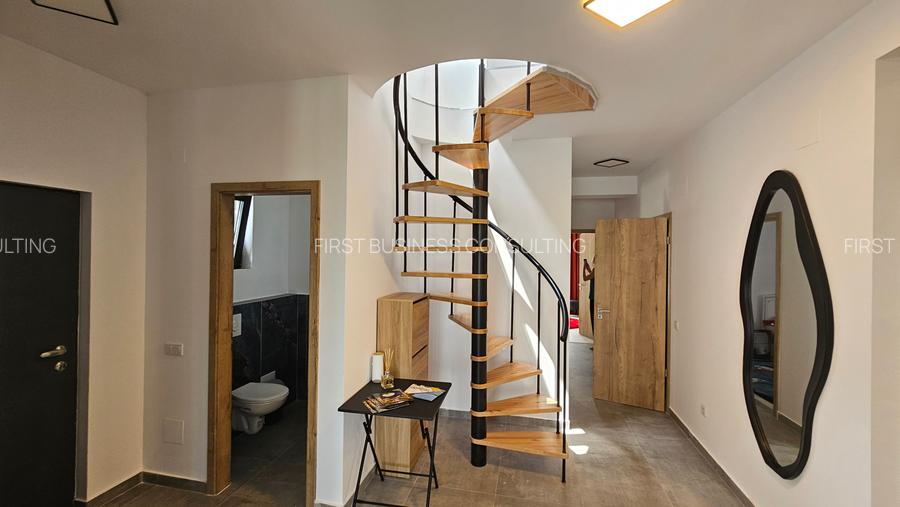 VILE P+M, 5 camere+Teren 300 mp.zona Otopeni, COMPLEX CU PISCINA-COMISION 0% - 13