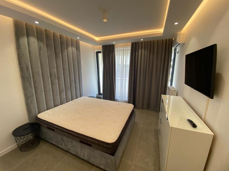 Apartament cu 2 camere complet mobilat si utilat modern.