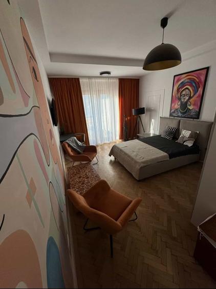 Garsoniera premium cu vedere spre zona Cismigiu | 37 mp | Balcon | Complet mobil