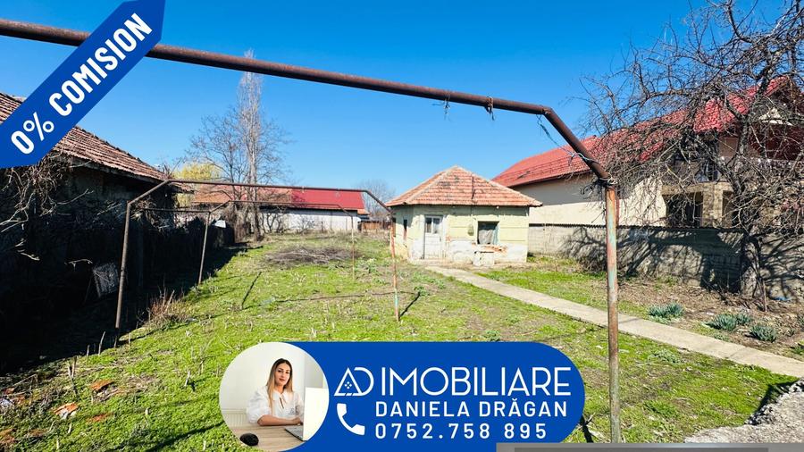 Teren intravilan + casă, strada Făgăraș, Zonă excelentă, aproape de Mall