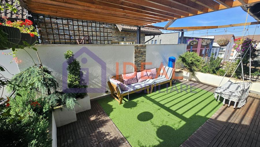 Penthouse modern cu 4 camere, 165 mp utili și 50 mp terasă,